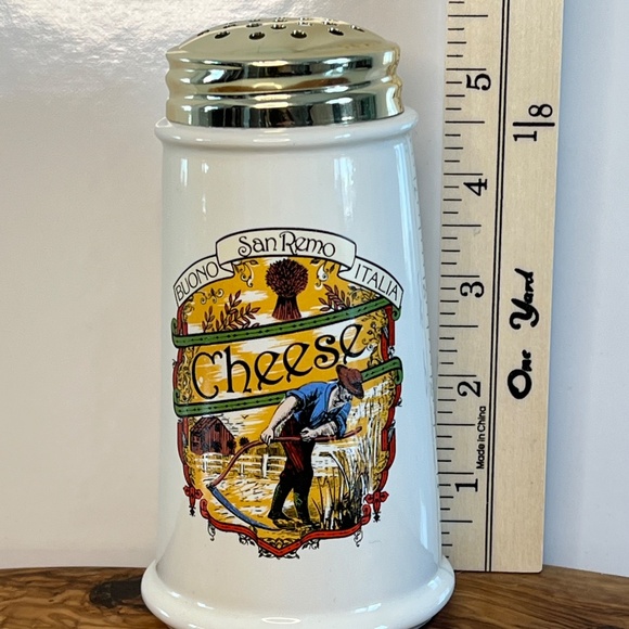 Vintage Parmesan Cheese Shaker Retro Himark Italian Theme EUC - Picture 11 of 13